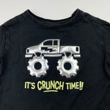Load image into Gallery viewer, Boys Anko, black cotton tee / top, Monster Truck, GUC, size 3,  