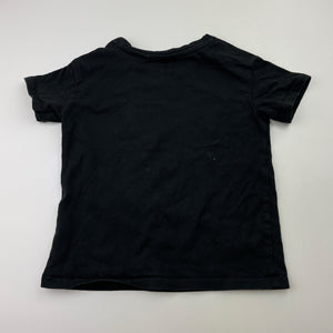 Boys Anko, black cotton tee / top, Monster Truck, GUC, size 3,  