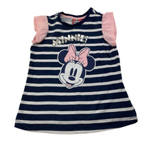 Load image into Gallery viewer, Girls Disney, Minnie Mouse night dress / nightie, L: 38cm, FUC, size 1,  