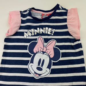 Girls Disney, Minnie Mouse night dress / nightie, L: 38cm, FUC, size 1,  