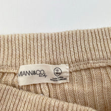 Load image into Gallery viewer, Girls MIANN &amp; Co, ribbed knitted cotton leggings / bottoms, EUC, size 1,  