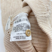 Load image into Gallery viewer, Girls MIANN &amp; Co, ribbed knitted cotton leggings / bottoms, EUC, size 1,  