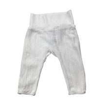 Load image into Gallery viewer, Unisex Bonds, white stretchy leggings / bottoms, EUC, size 0000,  
