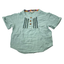 Load image into Gallery viewer, Girls LOUISE MISHA, organic cotton short sleeve top, GUC, size 12 months,  