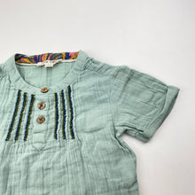 Load image into Gallery viewer, Girls LOUISE MISHA, organic cotton short sleeve top, GUC, size 12 months,  
