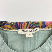 Load image into Gallery viewer, Girls LOUISE MISHA, organic cotton short sleeve top, GUC, size 12 months,  