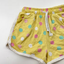 Load image into Gallery viewer, Girls KID, spotted cotton shorts, elasticated, GUC, size 5,  