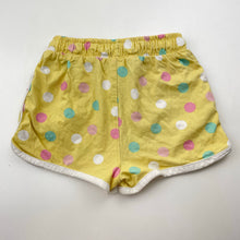 Load image into Gallery viewer, Girls KID, spotted cotton shorts, elasticated, GUC, size 5,  