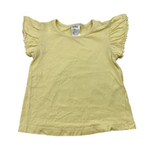 Load image into Gallery viewer, Girls Anko, yellow cotton tee / top, GUC, size 0,  