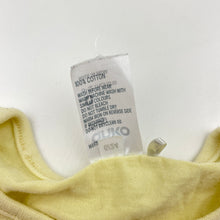 Load image into Gallery viewer, Girls Anko, yellow cotton tee / top, GUC, size 0,  