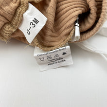 Load image into Gallery viewer, Girls MINI ZALI, ribbed leggings / bottoms, GUC, size 000,  