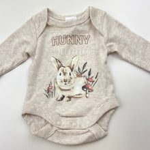 Load image into Gallery viewer, Girls Baby Berry, long sleeve bodysuit / romper, rabbit, EUC, size 00000,  