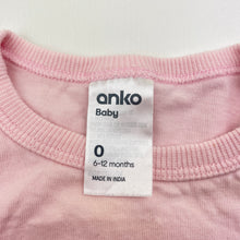 Load image into Gallery viewer, Girls Anko, cotton tee / top, rainbow, FUC, size 0,  