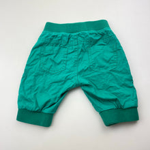 Load image into Gallery viewer, Boys Dymples, lined cotton pants, elasticated, GUC, size 000,  
