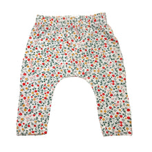 Load image into Gallery viewer, Girls Baby Berry, floral stretchy leggings / bottoms, EUC, size 00,  