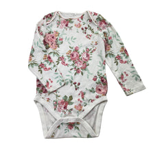 Load image into Gallery viewer, Girls Next, floral cotton bodysuit / romper, EUC, size 2,  