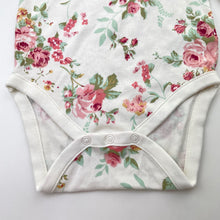 Load image into Gallery viewer, Girls Next, floral cotton bodysuit / romper, EUC, size 2,  