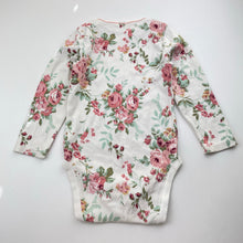 Load image into Gallery viewer, Girls Next, floral cotton bodysuit / romper, EUC, size 2,  