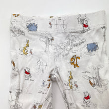 Load image into Gallery viewer, Unisex Disney, Winnie the Pooh cotton footed leggings / bottoms, EUC, size 0000,  