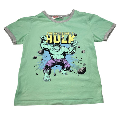 Boys Cotton On, Marvel The Incredible Hulk pyjama tee / top, FUC, size 8,  