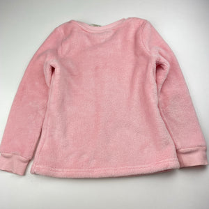 Girls CYNTHIA ROWLEY, fleece long sleeve pyjama top, GUC, size 6,  