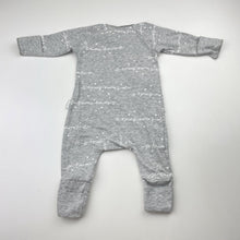 Load image into Gallery viewer, Unisex Bonds, stretchy cozysuit coverall / romper, GUC, size 0000,  