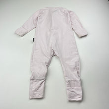 Load image into Gallery viewer, Girls Bonds, zip wondersuit / zippy / romper, marks on cuffs, FUC, size 00,  