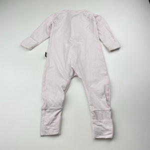 Girls Bonds, zip wondersuit / zippy / romper, marks on cuffs, FUC, size 00,  