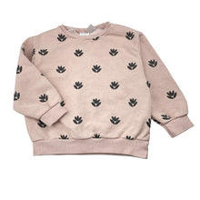 Load image into Gallery viewer, Girls Zara, fleece lined sweater / jumper, marks left cuff, FUC, size 2,  