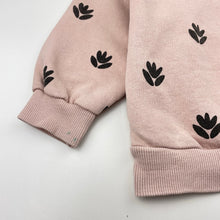 Load image into Gallery viewer, Girls Zara, fleece lined sweater / jumper, marks left cuff, FUC, size 2,  