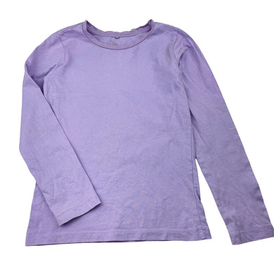 Girls Kids & Co, cotton long sleeve tee / top, FUC, size 7,  