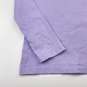 Girls Kids & Co, cotton long sleeve tee / top, FUC, size 7,  