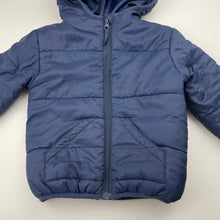 Load image into Gallery viewer, Boys Tilt, navy hooded jacket / coat, FUC, size 2,  