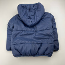 Load image into Gallery viewer, Boys Tilt, navy hooded jacket / coat, FUC, size 2,  