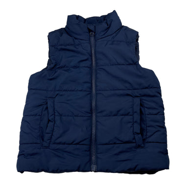 Boys Brilliant Basics, navy puffer vest / sleeveless jacket, EUC, size 3,  