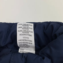Load image into Gallery viewer, Boys Brilliant Basics, navy puffer vest / sleeveless jacket, EUC, size 3,  