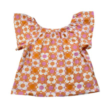 Load image into Gallery viewer, Girls Mango, floral cotton top, GUC, size 4,  