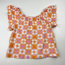 Load image into Gallery viewer, Girls Mango, floral cotton top, GUC, size 4,  