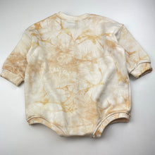 Load image into Gallery viewer, Unisex LUCA THE LABEL, tie dyed cotton sweater romper, EUC, size 3,  