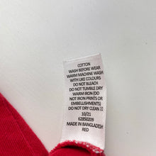 Load image into Gallery viewer, Unisex Target, red cotton tee / top, GUC, size 7-8,  