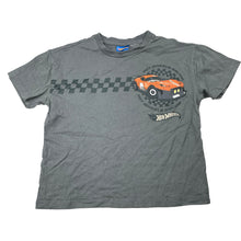Load image into Gallery viewer, Boys Hot Wheels, grey cotton tee / top, GUC, size 4,  