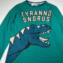 Load image into Gallery viewer, Boys Brilliant Basics, cotton long sleeve pyjama top, dinosaur, GUC, size 14,  