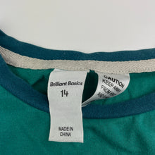 Load image into Gallery viewer, Boys Brilliant Basics, cotton long sleeve pyjama top, dinosaur, GUC, size 14,  