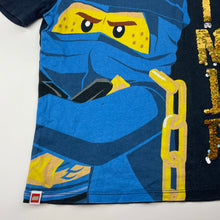 Load image into Gallery viewer, Boys H&amp;M, Lego NinjaGo cotton tee / top, FUC, size 7-8,  