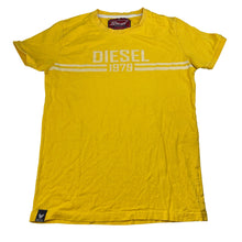 Load image into Gallery viewer, Boys DIESEL, yellow cotton tee / top, GUC, size 13,  