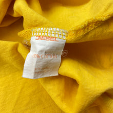 Load image into Gallery viewer, Boys DIESEL, yellow cotton tee / top, GUC, size 13,  