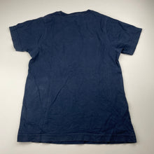 Load image into Gallery viewer, Boys LIVE AND TELL, navy cotton tee / top, wash fade, FUC, size 7-8,  