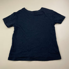 Load image into Gallery viewer, Girls Anko, navy cotton tee / top, strawberries, EUC, size 4,  
