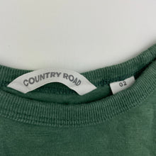 Load image into Gallery viewer, Boys Country Road, cotton long sleeve tee / top, wash fade, FUC, size 2,  