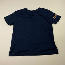 Load image into Gallery viewer, Boys Anko, navy cotton tee / top, skate, EUC, size 3,  